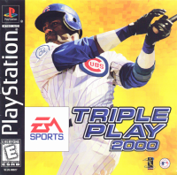 Triple Play 2000 Playstation US box art